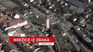 POSAVJE IZ ZRAKA: Brežice, marec 2021