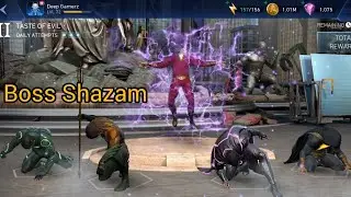 Injustice 2 | Solo Raid event | TASTE OF EVIL || Defeating Boss Shazam Gameplay