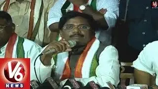 Congress Leader G.Vivek Press Meet