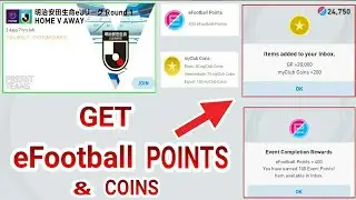 How to earn extra eFootball Points & myClub coins in pes 2021 mobile