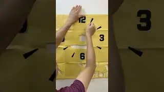 3D Wall Clock, Mood Wall Sticker, Deer