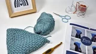 Spring Pixie Bonnet &ndash; Chunky Side Stitch | Crochet Pattern Support