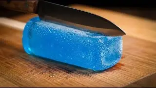 10 minutes of AI Satisfying Video ASMR Glass Cutting  🔪✨