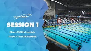 Session 1 - Men's 1500m Freestyle