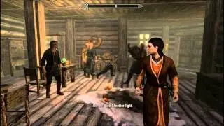 Skyrim: Ridiculous and Hilarious Bar Fight