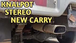 PERTAMA | KNALPOT STEREO NEW CARRY KELUAR 1