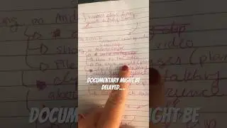 Bedhead 👩 brainstorm 🧠 #ufotwitter documentary update