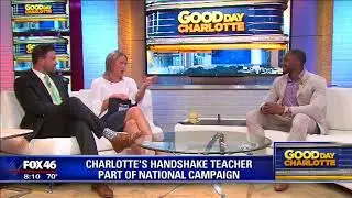 Charlotte Handshake Teacher Lands National Ad