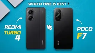 Redmi Turbo 4 vs POCO F7 | Budget 5G Performance Showdown 2025