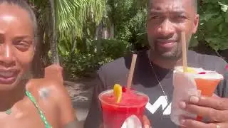 Gilbert Arenas Shows Melli Monaco His Favorite Place To Vacation - The Bahamas