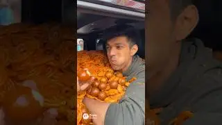 GULAB JAMUN vs JALEBI Car Challenge! 🚗🍬 Police beh gayi! 😂 #Shorts