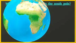 Why people don't fall off in the south pole