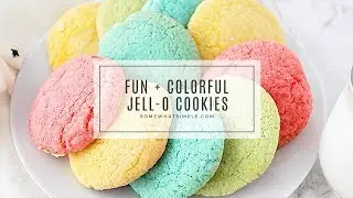 Colorful Jello Cookies | Easy Cookie Recipe