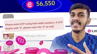 Earn Unlimited eFootball Points + eFootball Points Store OTP Issue Fix