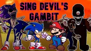 .EXE Gambit: Devil's Gambit but is Sonic(EXE) vs Mario(EXE) - Friday Night Funkin Cover