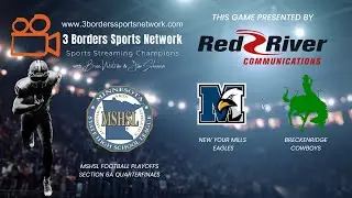 (#8)New York Mills vs (#1)Breckenridge Cowboys  (10/21/25)