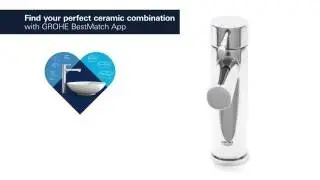 GROHE Essence smooth body, regular spout, GROHE EcoJoy