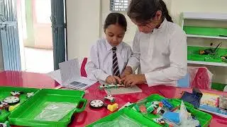Basic electronics course for 4th grade students II Atal tinkering lab activity