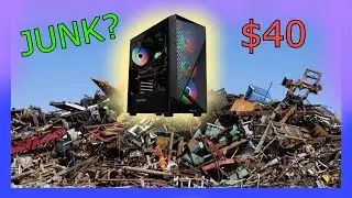 Building a Gaming PC Using Only Recycled Parts (Can It Still Game?)