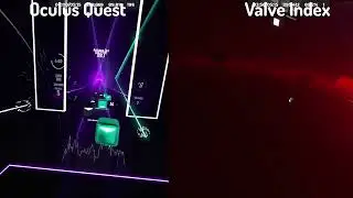 [Beat Saber] Oculus Quest vs Valve Index Gameplay | Side by Side Comparison