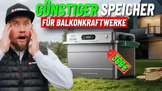 399&euro; Speicher f&uuml;rs Balkonkraftwerk! Zendure SolarFlow 800 Plus im Review mit HEMS & ZENKI | EFIEBER