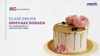 C&oacute;mo hacer una Dripcake Dorada