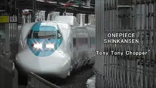 【ワンピース新幹線】第二弾「トニ―トニ―チョッパー号」が走りだした！