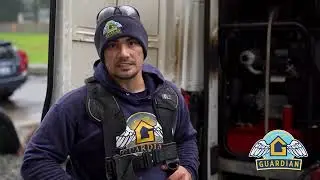 Travis cleans a roof from start to finish!  |  Guardian Roofing, Gutters & Insulation