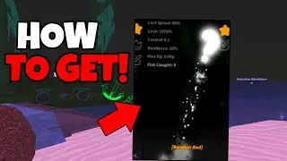 How to GET RANDOM ROD in FISCH! FISCH lvl 2000 ROD