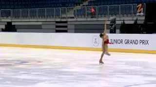 2015 ISU Junior Grand Prix Bratislava Ladies Short Program Emily CHAN USA