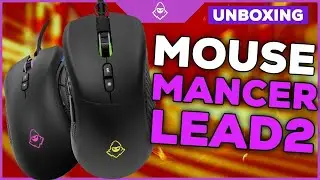 umboxing mouse mancer lead 2 - mouse custo beneficio