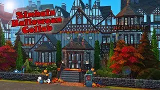 Simhain Halloween Spooky Family Home - The Sims 4 House Speed Build