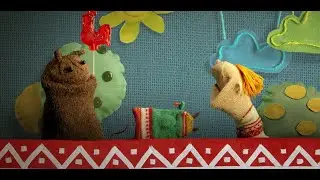 A COCKEREL AND A KITTY 🐔🐱 Russian Fairy Tale | Учим английский | Студия Пилот |  Гора Самоцветов