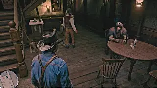 DRUNK John talking about his past life - RDR2 Random Encounters