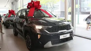 Kia Sonet LX MT 2024 (базовая комплектация) — потрясающий кроссовер за свою цену! | Обзор