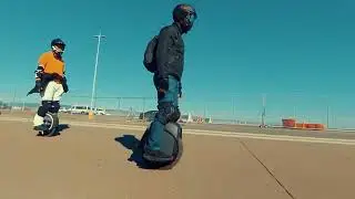 Electric Unicycling @ Embarcadero San Francisco | Ninebot One Z10 | Inmotion Glide 3