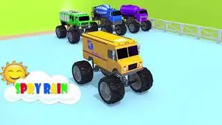 Learn Colors and Numbers with Nursery Rhymes and Spry Rain # 22