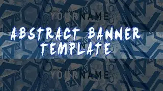 Merge: 2D Abstract Banner Template