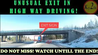 motorway driving sweden or highway driving