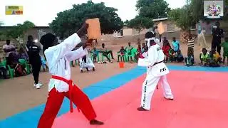 ďmounstration TAEKWONDO de taiba Niassene diabroul kasri