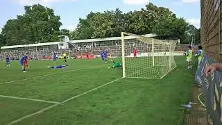 VfR Mannheim - FV Ravensburg / Das 4:0 durch Alexandru Paraschiv