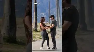 Proposing to my gf in public 💀 #twins #prank #girlfriend
