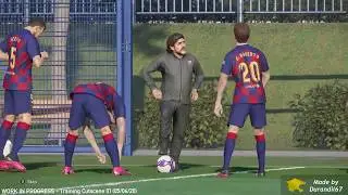 PES Cutscene Suggestion #6 - Training Cutscene 01 (Work in progress)