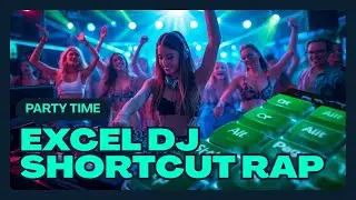 Excel Shortcut DJ RAP🔥 | Ctrl PageUp PageDown | Excel Song for Students & Professionals | Suno AI |