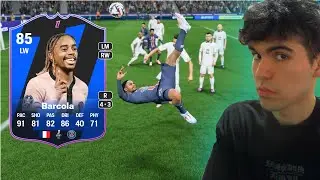 Mejor que DEMBELE? 85 BRADLEY BARCOLA POTM SBC EA FC 25