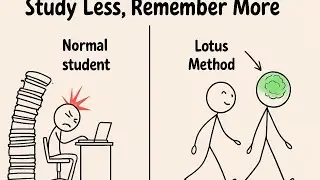 How to Force Your Brain to Study (The Lotus Method That Actually Works)