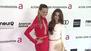 Petra Nemcova & Paz Vega At Elton John AIDS Foundation Celebrates 20th Annual Academy Awards Viewing