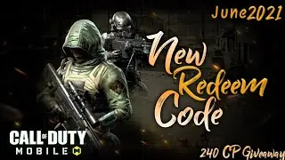 CODM Redeem Code 2021 | CODM Redemption Codes | CODM Redeem Code June 2021