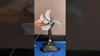 Arrumei h&eacute;lice quebrada #ventilador #fan