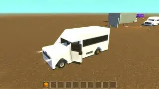 Scrap Mechanic my  ford transit minibus